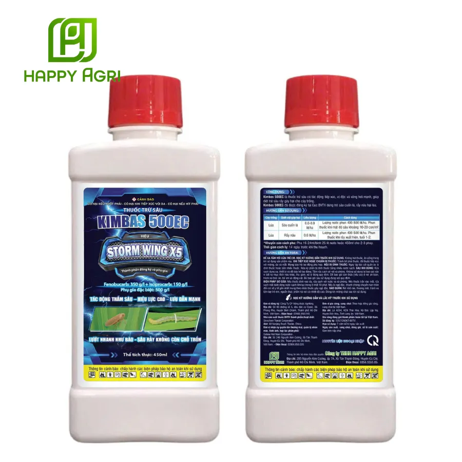 Thuốc Trừ Sâu KIMBAS 500EC Nhãn Hiệu Storm Wing x5 - 450ML