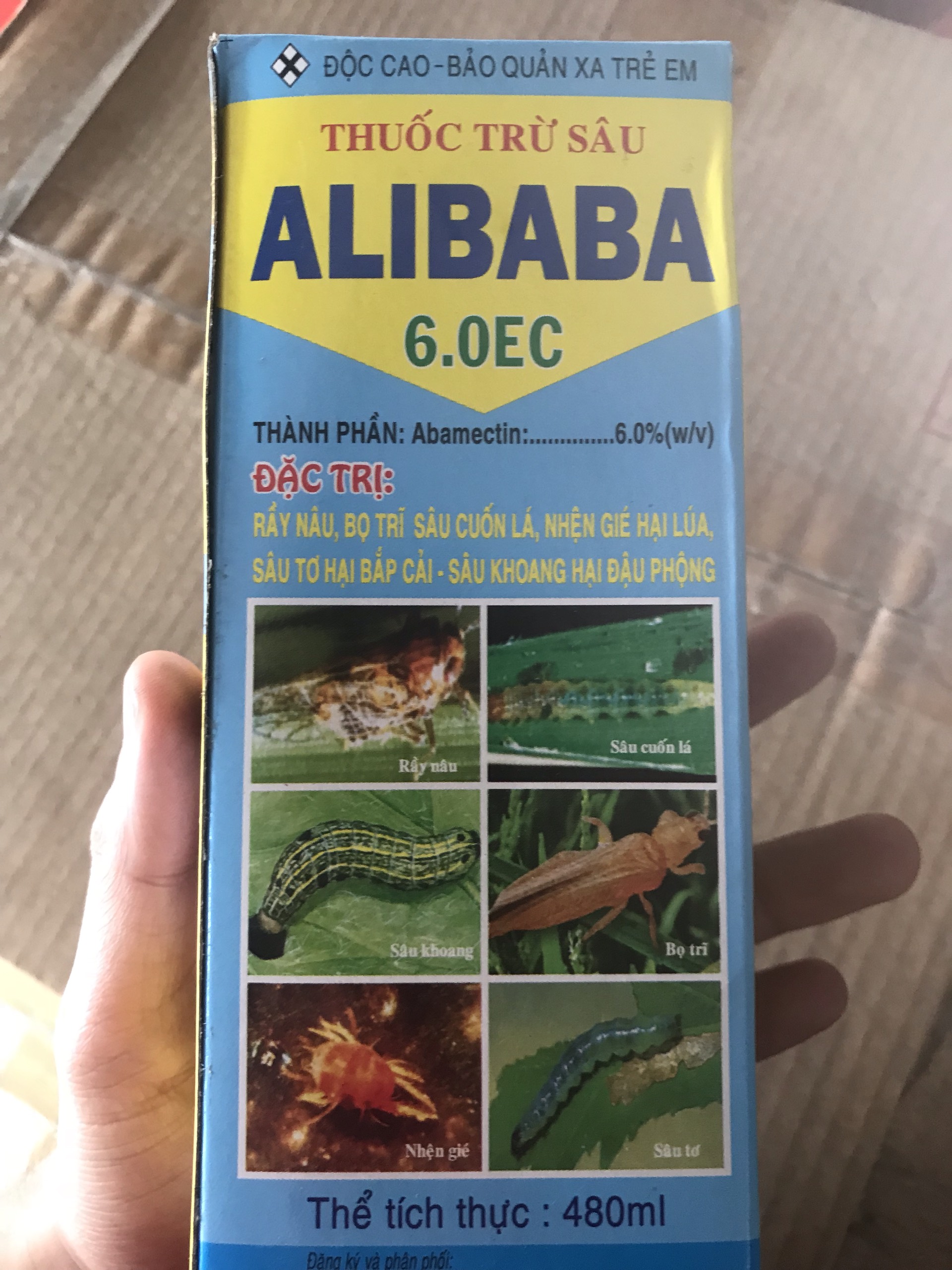 THUỐC TRỪ SÂU ALIBABA 6.0EC