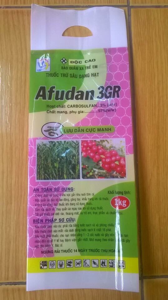 THUỐC TRỪ SÂU DẠNG HẠT Afudan 3GR