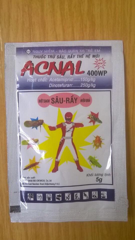 THUỐC TRỪ SÂU, RẦY THẾ HỆ MỚI ACNAL 400WP