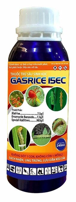 THUỐC TRỪ SÂU SINH HỌC GASRICE 15EC