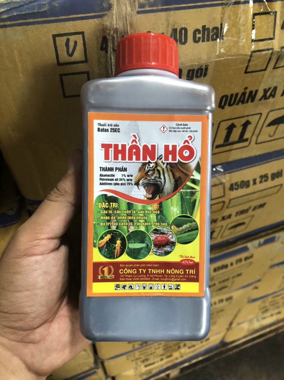 Thuốc Trừ Sâu Batas 25EC THẦN HỔ