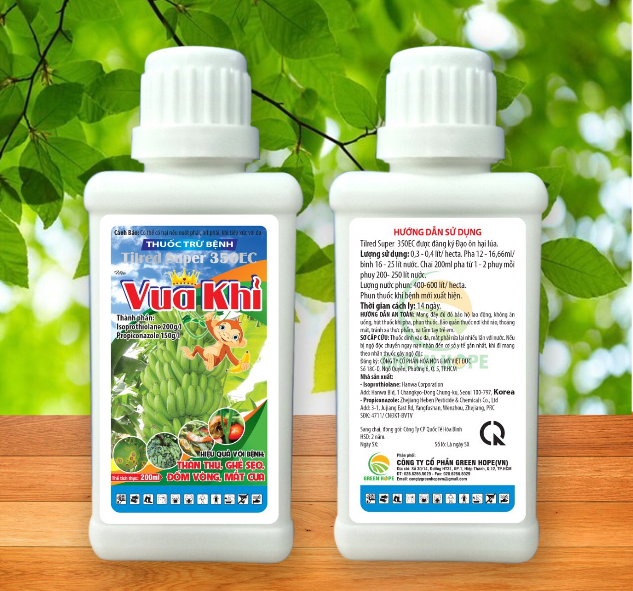 THUỐC TRỪ BỆNH Tilred super 350EC Vua khỉ