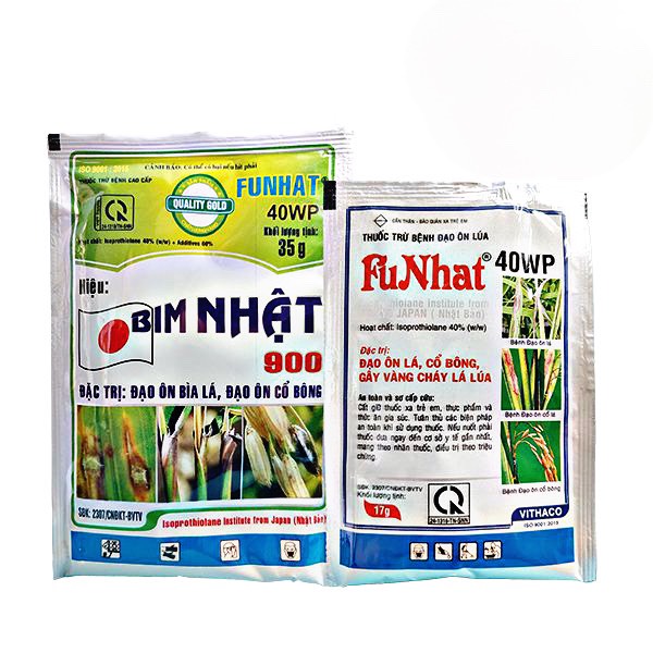 Thuốc Trừ Bệnh Đạo Ôn Lúa Hiệu FuNhat 40WP